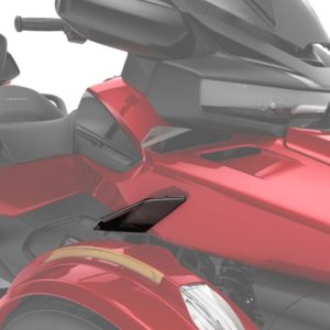 SPYDER verstellbare seitliche Windabweiser unten