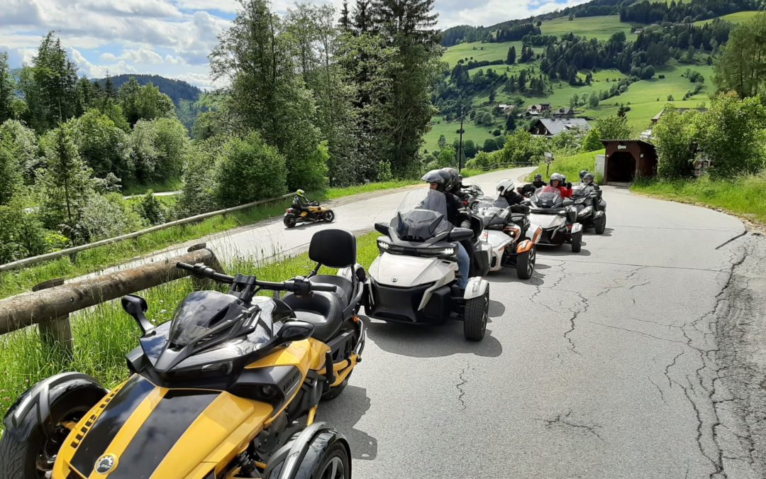 Besuch unserer deutschen Can-Am Spyder Freunde 06/2022