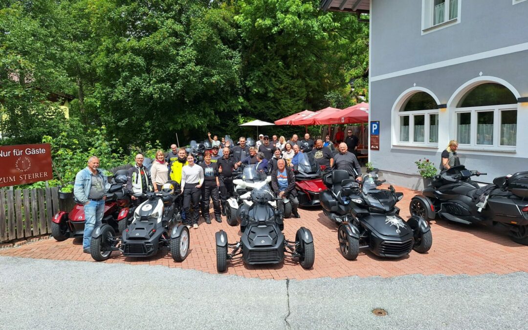 Spyder/Ryker Frühjahrsausfahrt Tirol 06/2024