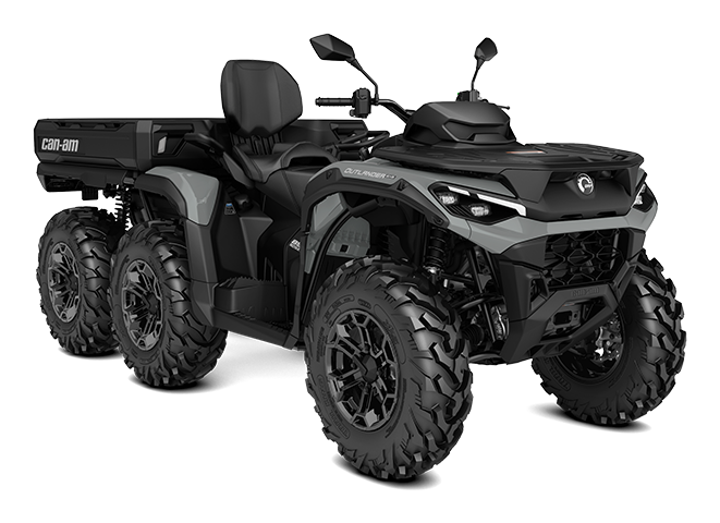 32 ORV ATV MY26 Can Am Outlander MAX 6X6 DPS 850 TR Granite Grey 0002HTC00 34FR CE
