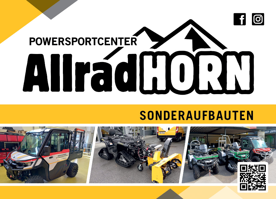 Allrad Horn Sonderaufbauten MoWeBox Mobile Wechselbox CanAm CfMoto